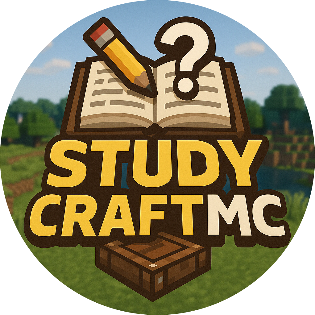 StudyCraftMC Logo